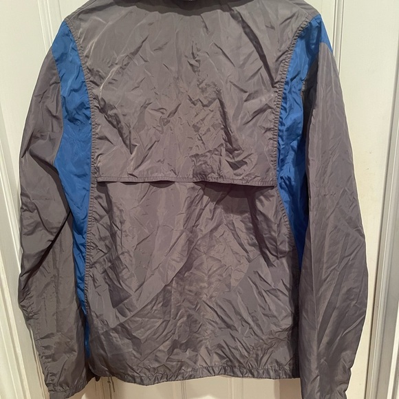 Nike Vintage 80s/90s Men's Gray and Blue Jacket - Picture 4 of 4